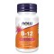 NOW Vitamin B-12 Instant Energy 2000 мкг / 100 Подезични таблетки