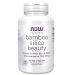 NOW Foods Bamboo Silica Beauty 90 капсули на супер цена