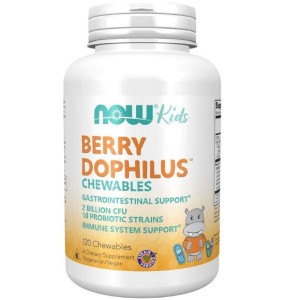 NOW BerryDophilus 120 Дъвчащи таблетки