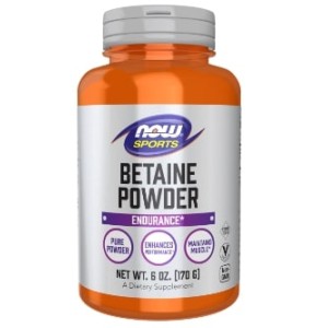NOW Betaine Powder | Endurance 170 гр