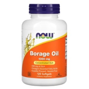 NOW Borage Oil 1000 мг / 120 гел капсули NOW Borage Oil 1000 мг / 120 гел капсули