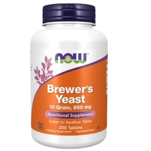 NOW Brewer's Yeast 650 мг / 200 таблетки