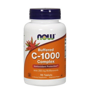 NOW Vitamin C-1000 Complex - Buffered with 250 мг Bioflavonoids 90 таблетки