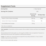 NOW VITAMIN C-500 ASCORBATE - 250VCaps. на супер цена