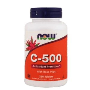 NOW C-500 With Rose Hips 250 таблетки