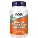 NOW Calcium Citrate Caps | + Magnesium, Vitamin D, Zinc, Copper, Manganese 120 капсули на супер цена