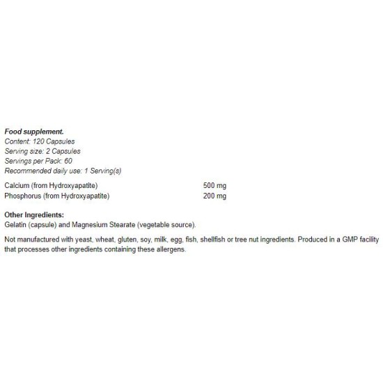 NOW Calcium Hydroxyapatite 120 капсули на изгодни цени NOW Calcium Hydroxyapatite 120 капсули на супер цена
