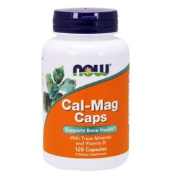 NOW Foods Cal-Mag Caps 120 капсули