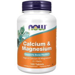 NOW Calcium & Magnesium 2:1 100 таблетки NOW Calcium & Magnesium 2:1 100 таблетки