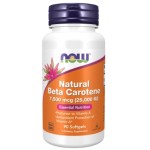 NOW Natural Beta Carotene 25,000 IU / 90 гел капсули на супер цена