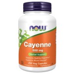 NOW Cayenne 500 мг / 250 капсули на супер цена