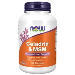 NOW Celadrin &amp; MSM 500 мг / 120 капсули