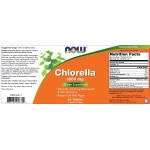NOW Chlorella 1000 мг / 60 таблетки на супер цена