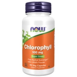 NOW Chlorophyll 100 мг / 90 капсули