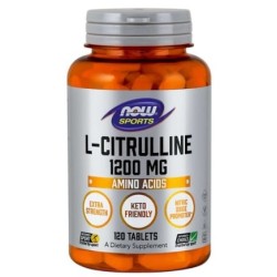 NOW L-Citrulline 1200 мг | Extra Strength 120 таблетки