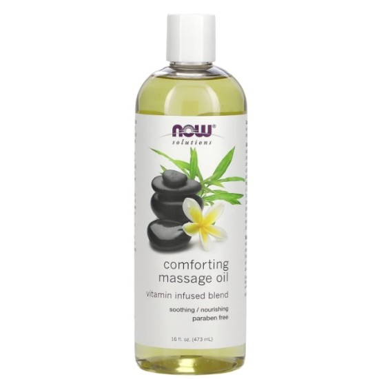 NOW Comforting Massage Oil | Paraben Free 473 мл на супер цена