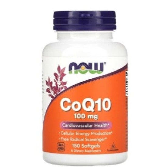 NOW CoQ10 100 мг/ 150 гел капсули на супер цена