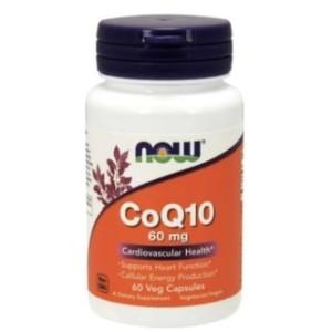 NOW CoQ10 60 мг + Omega 3 30 гел капсули
