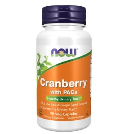 NOW Foods Cranberry with PACs 90 капсули на супер цена