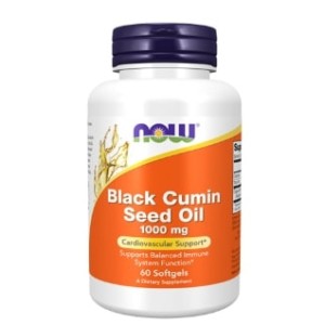 NOW Black Cumin Seed Oil 1000 мг / 60 гел капсули