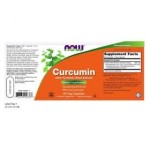 NOW Curcumin - 60 caps на супер цена