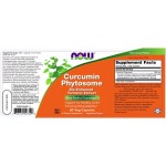 NOW Curcumin Phytosome / Bio-Enhanced Turmeric Extract 60 капсули на супер цена