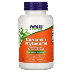 NOW Curcumin Phytosome / Bio-Enhanced Turmeric Extract 60 капсули NOW Curcumin Phytosome / Bio-Enhanced Turmeric Extract 60 капсули
