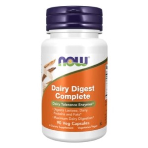 NOW Dairy Digest Complete 90 капсули
