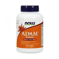 NOW ADAM™ Superior Men's Multiple Vitamin / 90 гел капсули