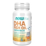 NOW DHA 100 мг Kid's Chewable 60 дъвчащи дражета на изгодни цени NOW DHA 100 мг Kid's Chewable 60 дъвчащи дражета на супер цена
