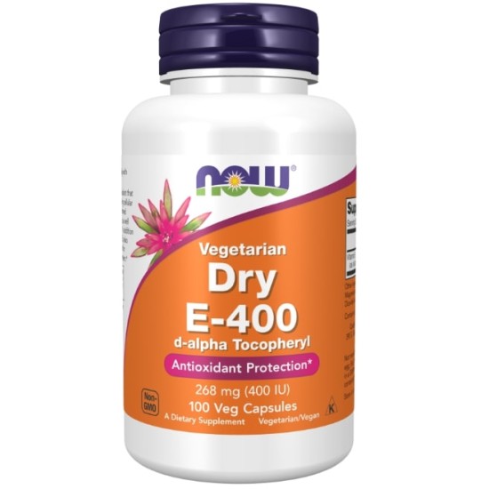 NOW Vitamin E-400 d-alpha Tocopheryl | Vegetarian Dry 100 капсули на изгодни цени NOW Vitamin E-400 d-alpha Tocopheryl | Vegetarian Dry 100 капсули на супер цена