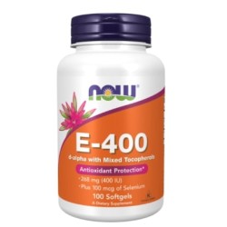 NOW Vitamin E-400 + Selenium 100 гел капсули NOW Vitamin E-400 + Selenium 100 гел капсули