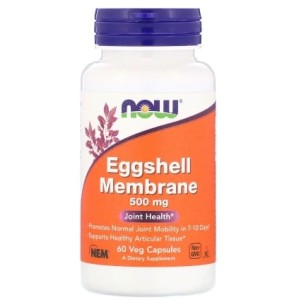 NOW Natural Eggshell Membrane 500 мг / 60 капсули