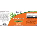 NOW Elderberry 500 мг / 60 капсули на супер цена