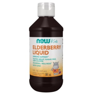 NOW Elderberry Liquid for Kids 237 мл