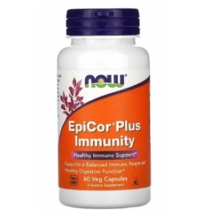 NOW Foods EpiCor® Plus Immunity 60 капсули