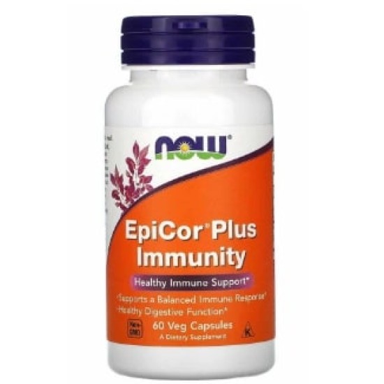 NOW Foods EpiCor® Plus Immunity 60 капсули на супер цена