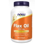 NOW Flax Oil Organic 1000 мг / 250 гел капсули на изгодни цени NOW Flax Oil Organic 1000 мг / 250 гел капсули на супер цена