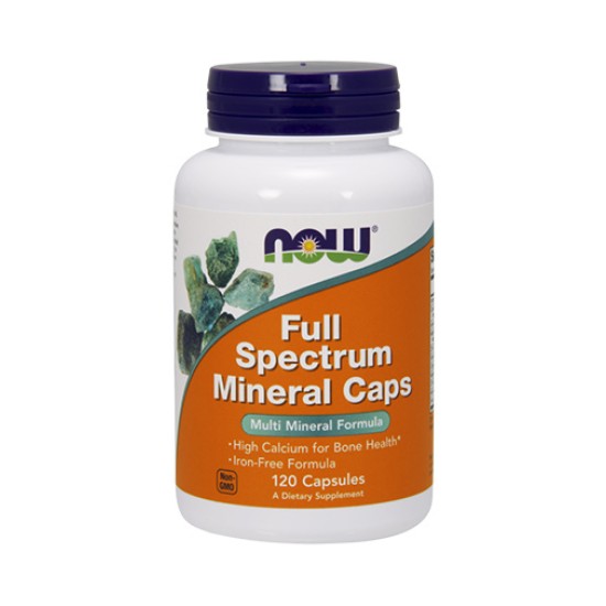 NOW Full Spectrum Minerals / 120 Caps. на супер цена