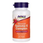 NOW Advanced Gamma E Complex 60 гел капсули на супер цена