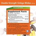 NOW Ginkgo Biloba 120 мг / Double Strength 50 капсули на супер цена