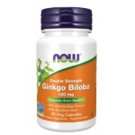 NOW Ginkgo Biloba 120 мг / Double Strength 50 капсули на супер цена