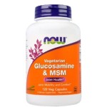 NOW Glucosamine & MSM 120 капсули на изгодни цени NOW Glucosamine & MSM 120 капсули на супер цена