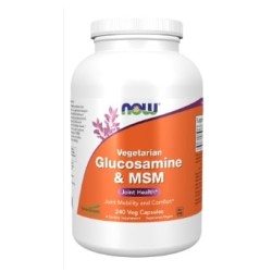 NOW Glucosamine & MSM 240 капсули NOW Glucosamine & MSM 240 капсули