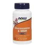 NOW Glucosamine & MSM 60 капсули на изгодни цени NOW Glucosamine & MSM 60 капсули на супер цена