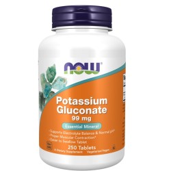 NOW Potassium Gluconate 250 таблетки NOW Potassium Gluconate 250 таблетки