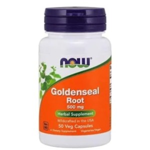 NOW Goldenseal Root 500 мг / 50 капсули