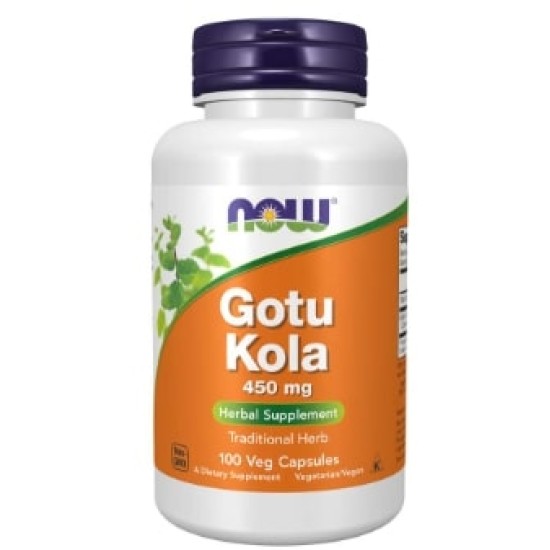 NOW Gotu Kola 450 мг / 100 капсули на супер цена