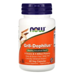 NOW Gr8-Dophilus 60 капсули NOW Gr8-Dophilus 60 капсули