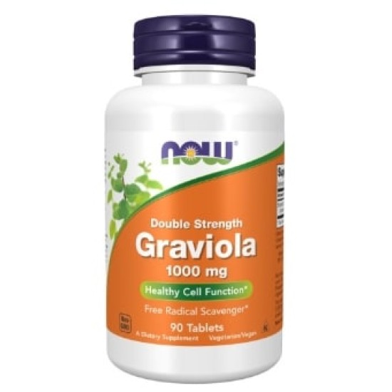 NOW Graviola 1000 мг | Double Strength 90 таблетки на изгодни цени NOW Graviola 1000 мг | Double Strength 90 таблетки на супер цена